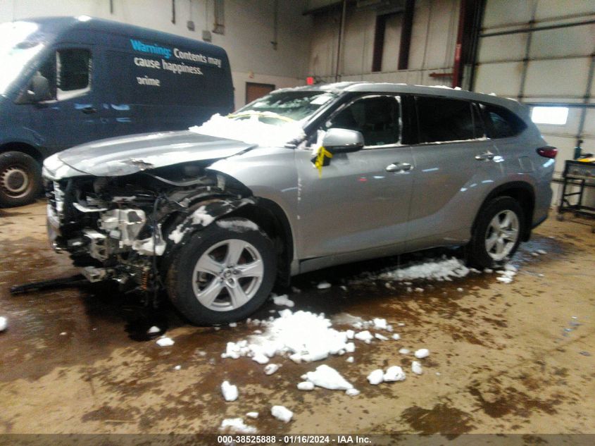 2022 TOYOTA HIGHLANDER LE - 5TDBZRBH0NS185628