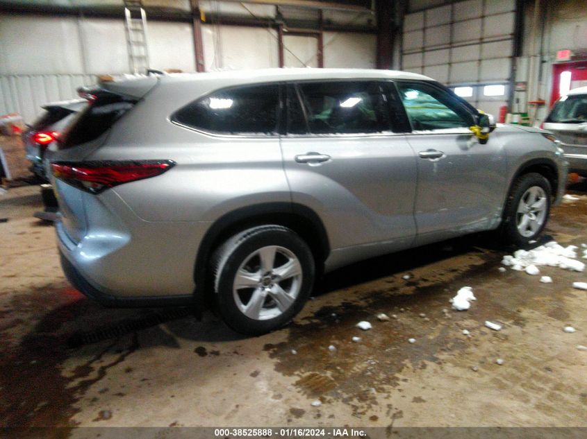 2022 TOYOTA HIGHLANDER LE - 5TDBZRBH0NS185628