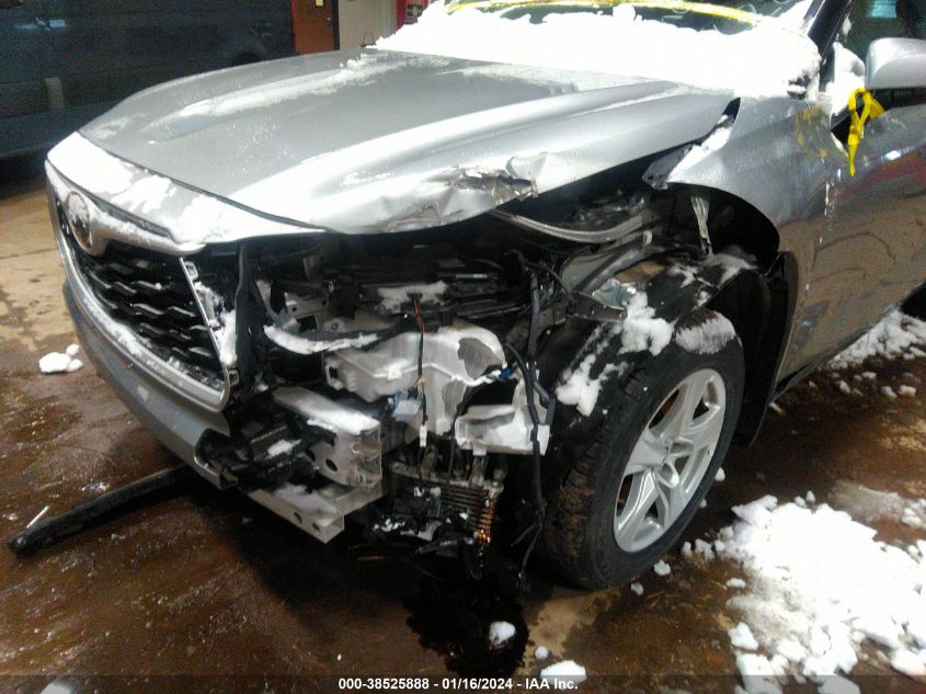2022 TOYOTA HIGHLANDER LE - 5TDBZRBH0NS185628