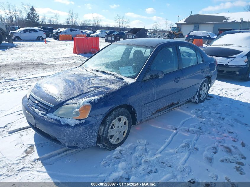 1HGES16563L017494 | 2003 HONDA CIVIC