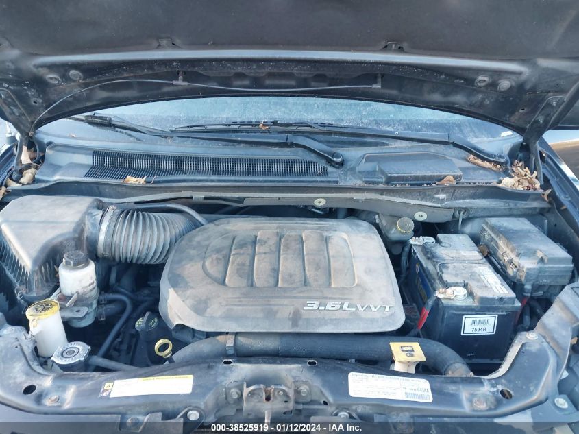 2013 DODGE GRAND CARAVAN SXT - 2C4RDGCGXDR527200