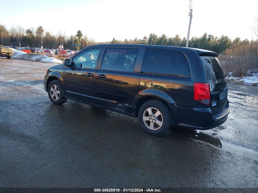 2013 DODGE GRAND CARAVAN SXT - 2C4RDGCGXDR527200