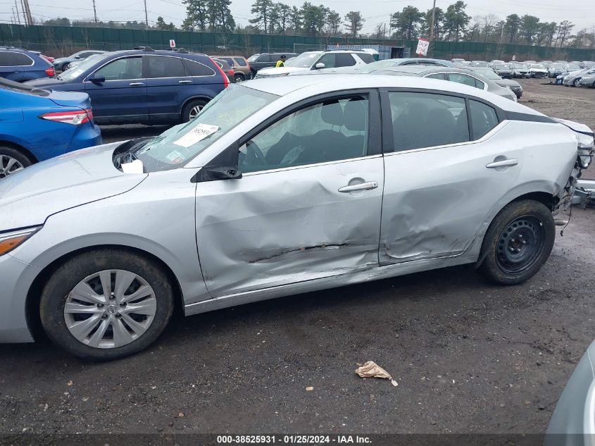 2022 NISSAN SENTRA S XTRONIC CVT - 3N1AB8BV6NY293389