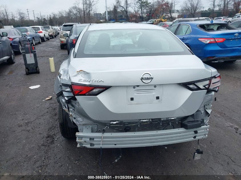 2022 NISSAN SENTRA S XTRONIC CVT - 3N1AB8BV6NY293389