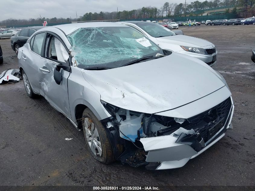 2022 NISSAN SENTRA S XTRONIC CVT - 3N1AB8BV6NY293389