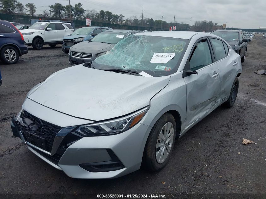 2022 NISSAN SENTRA S XTRONIC CVT - 3N1AB8BV6NY293389