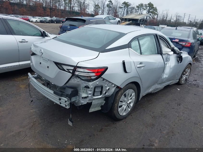 2022 NISSAN SENTRA S XTRONIC CVT - 3N1AB8BV6NY293389