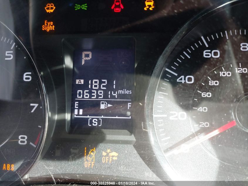 2014 SUBARU FORESTER 2.0XT TOURING - JF2SJGPC2EH538028