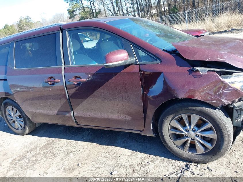 2016 KIA SEDONA LX - KNDMB5C13G6190610