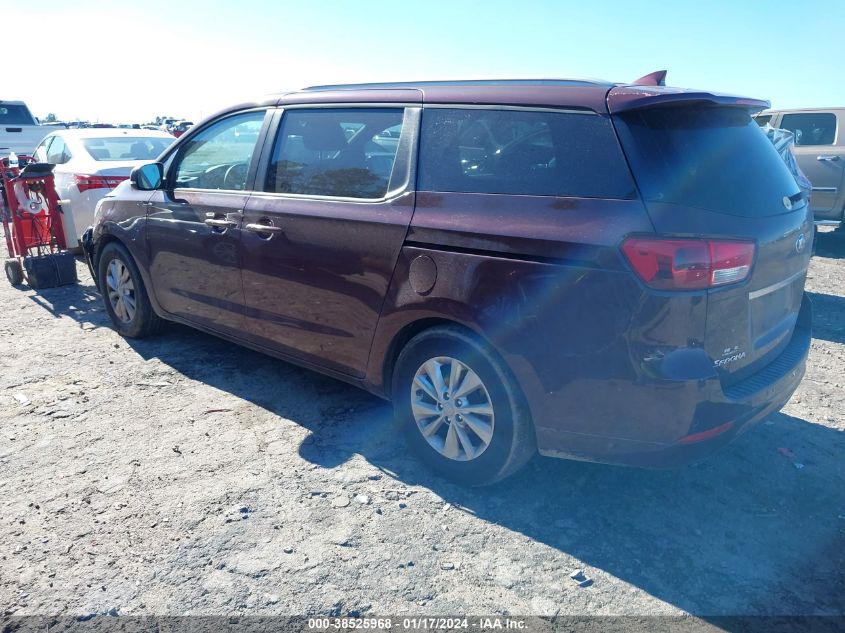 2016 KIA SEDONA LX - KNDMB5C13G6190610