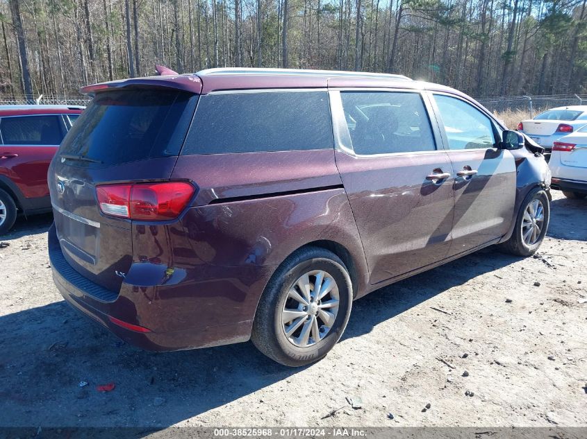 2016 KIA SEDONA LX - KNDMB5C13G6190610