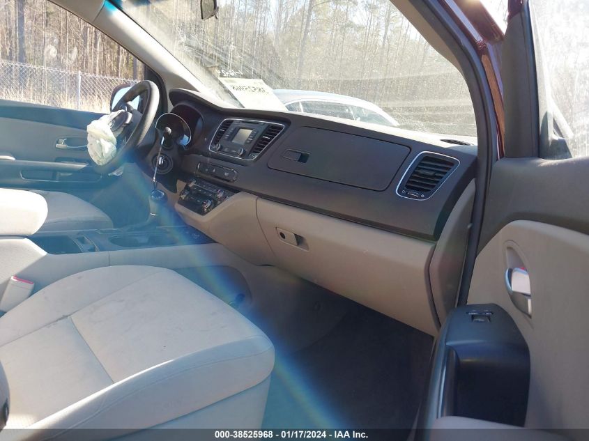 2016 KIA SEDONA LX - KNDMB5C13G6190610