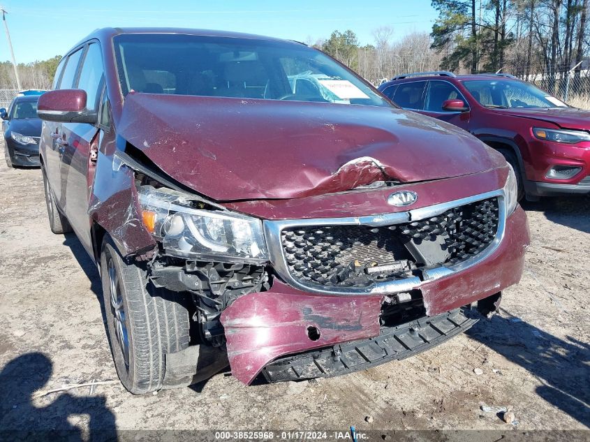 2016 KIA SEDONA LX - KNDMB5C13G6190610