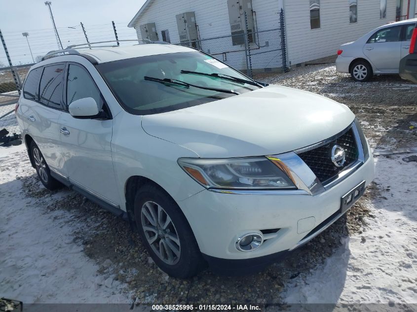 2013 NISSAN PATHFINDER S/SV/SL/PLATINUM - 5N1AR2MM4DC613256