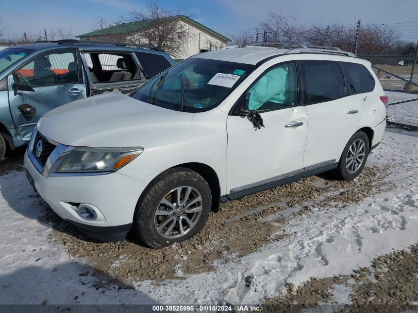 2013 NISSAN PATHFINDER S/SV/SL/PLATINUM - 5N1AR2MM4DC613256