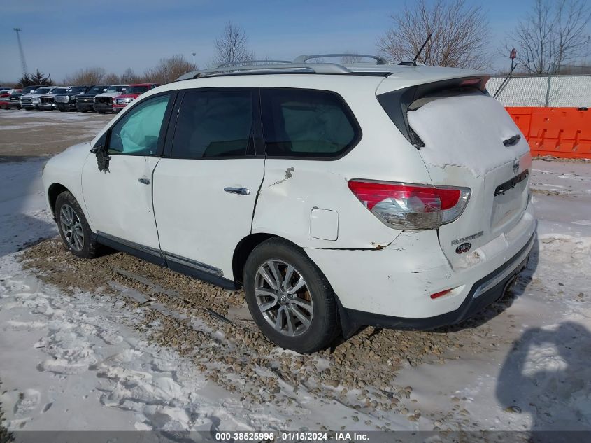 2013 NISSAN PATHFINDER S/SV/SL/PLATINUM - 5N1AR2MM4DC613256