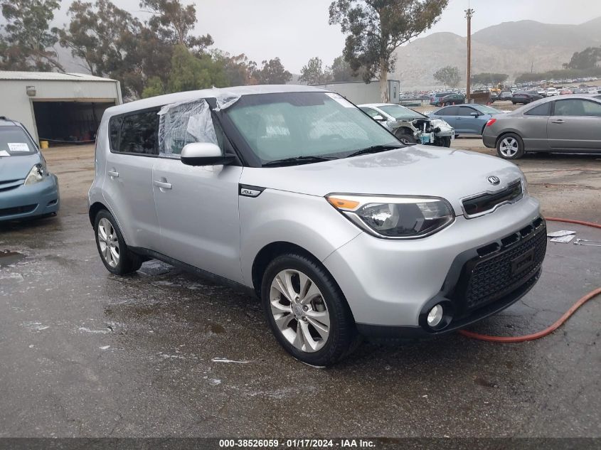 2016 KIA SOUL + - KNDJP3A59G7829310
