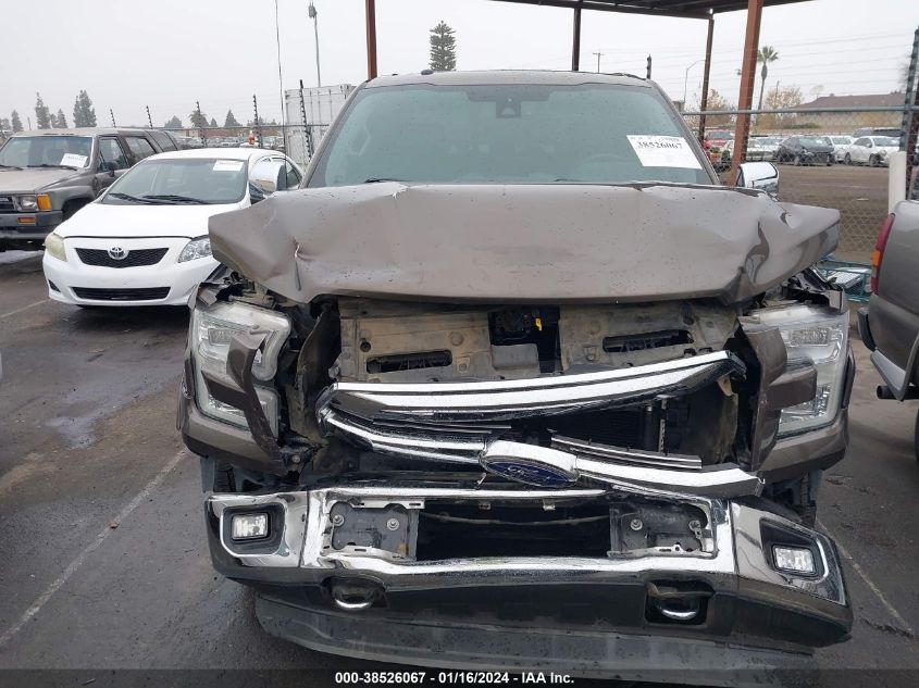 2015 FORD F-150 SUPERCREW - 1FTEW1EF1FFB24288