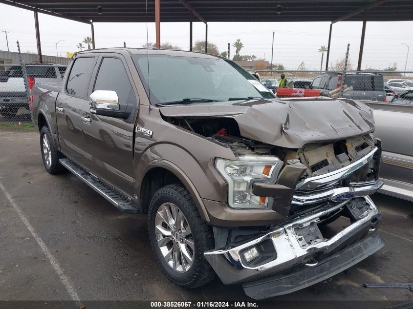 2015 FORD F-150 SUPERCREW - 1FTEW1EF1FFB24288