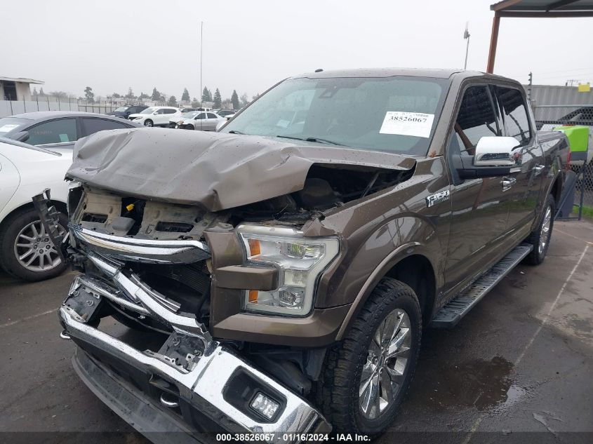 2015 FORD F-150 SUPERCREW - 1FTEW1EF1FFB24288