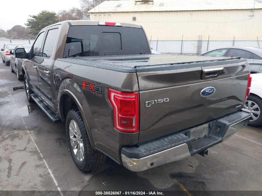 2015 FORD F-150 SUPERCREW - 1FTEW1EF1FFB24288