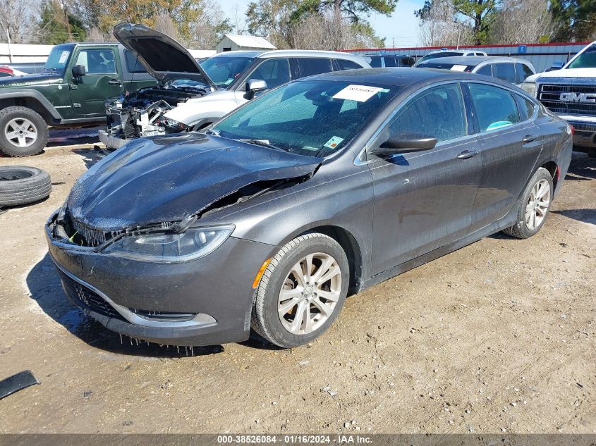 2015 CHRYSLER 200 LIMITED - 1C3CCCAB6FN562751