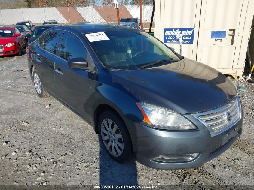 2014 NISSAN SENTRA S - 3N1AB7AP3EL643720