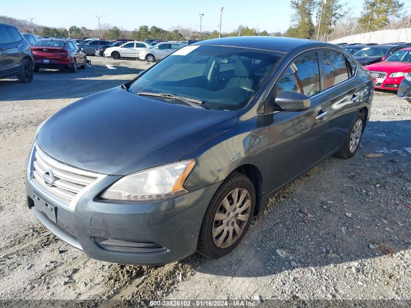 2014 NISSAN SENTRA S - 3N1AB7AP3EL643720