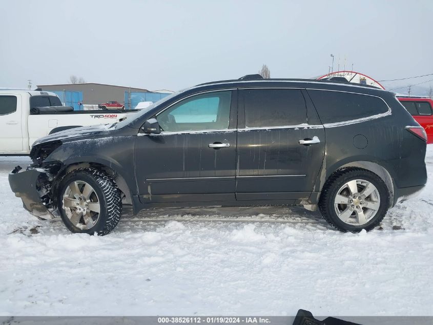 2013 CHEVROLET TRAVERSE LTZ - 1GNKRLKD1DJ260642