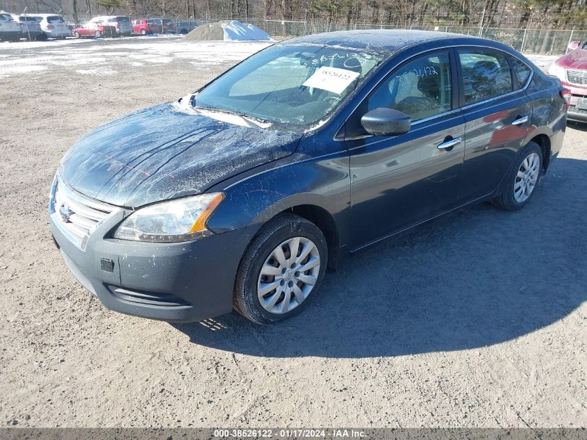 2014 NISSAN SENTRA S - 3N1AB7AP4EL692988