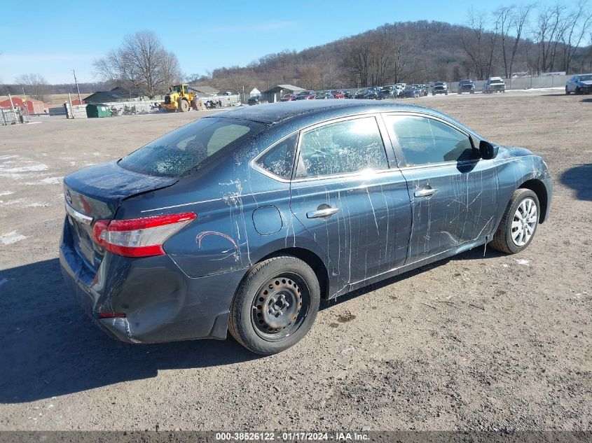 2014 NISSAN SENTRA S - 3N1AB7AP4EL692988