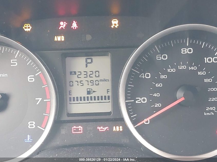 2014 SUBARU FORESTER 2.5I PREMIUM - JF2SJAEC1EH454976
