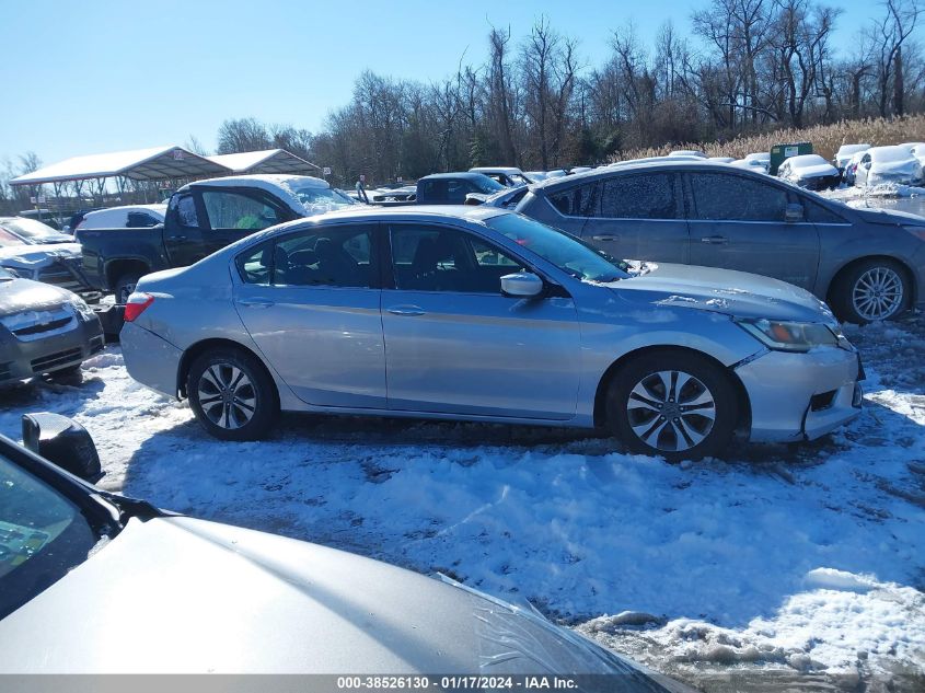 2013 HONDA ACCORD LX - 1HGCR2F38DA065549