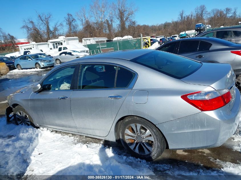 2013 HONDA ACCORD LX - 1HGCR2F38DA065549