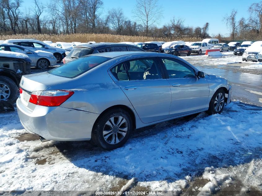 2013 HONDA ACCORD LX - 1HGCR2F38DA065549