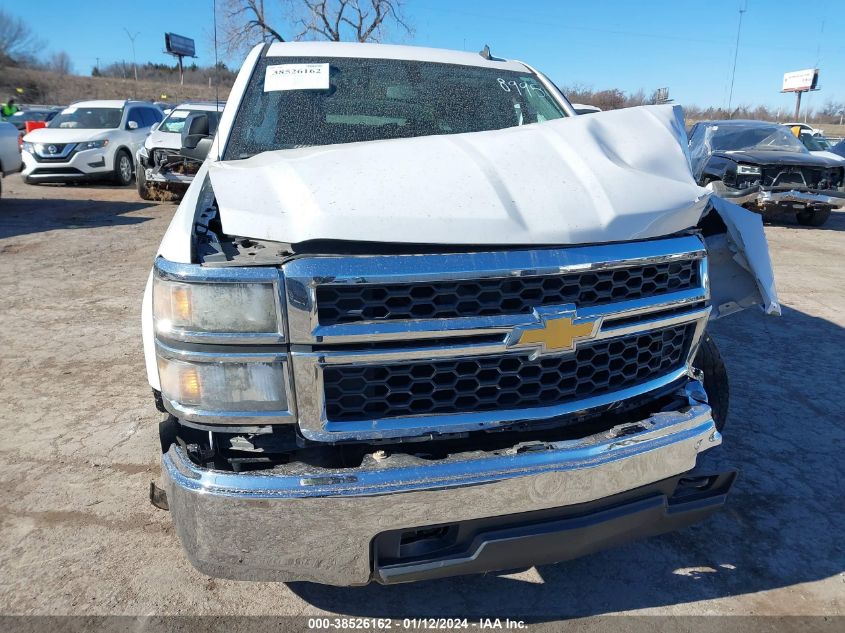 2014 CHEVROLET SILVERADO 1500 WORK TRUCK 2WT - 3GCUKPEC1EG388995