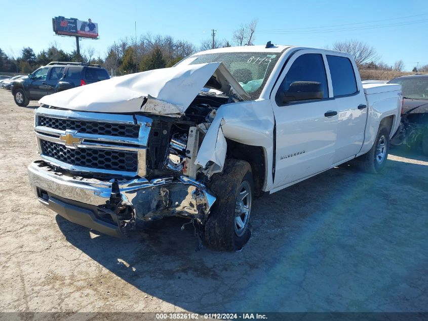 2014 CHEVROLET SILVERADO 1500 WORK TRUCK 2WT - 3GCUKPEC1EG388995
