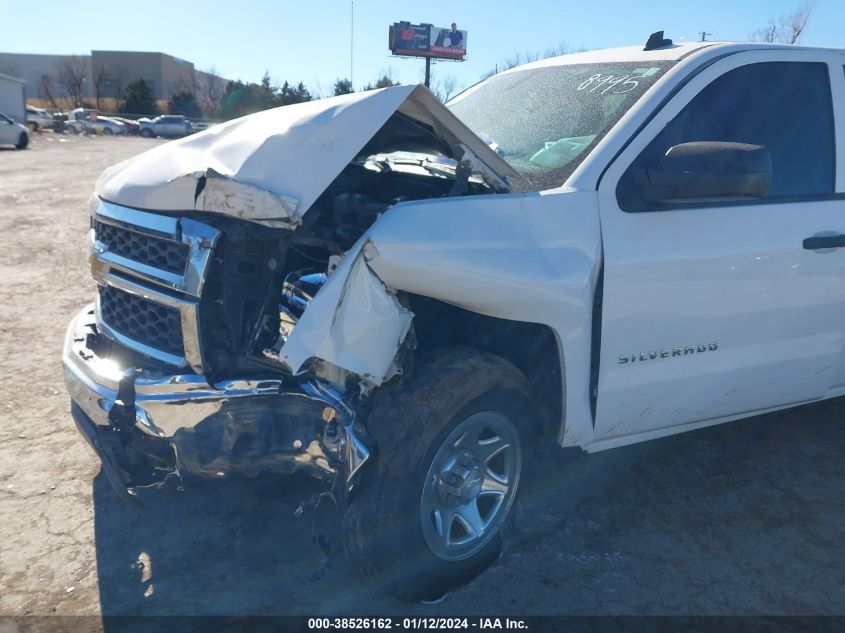 2014 CHEVROLET SILVERADO 1500 WORK TRUCK 2WT - 3GCUKPEC1EG388995