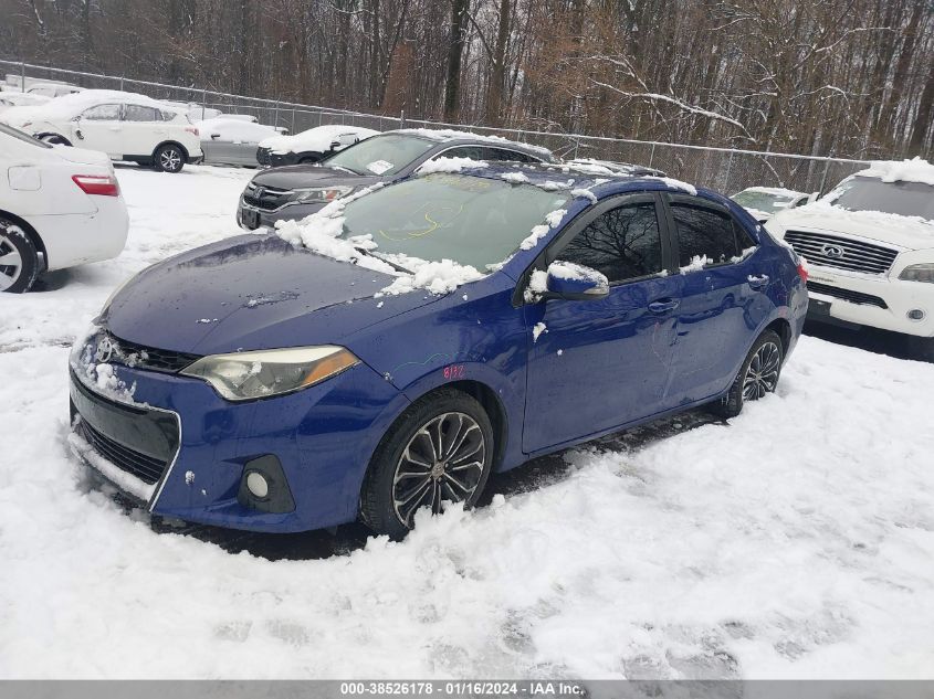 2015 TOYOTA COROLLA L/LE/LE PLS/PRM/S/S PLS - 2T1BURHE5FC234859