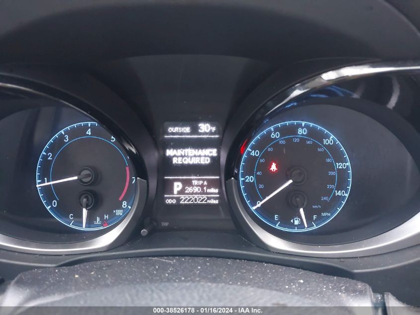 2015 TOYOTA COROLLA L/LE/LE PLS/PRM/S/S PLS - 2T1BURHE5FC234859