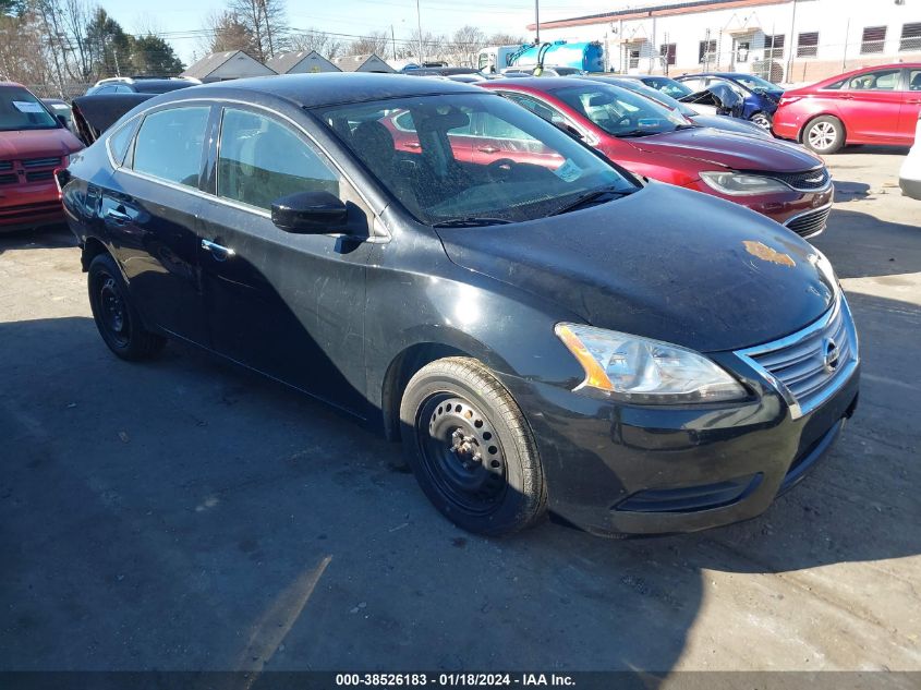 2015 NISSAN SENTRA S - 3N1AB7AP9FY260420