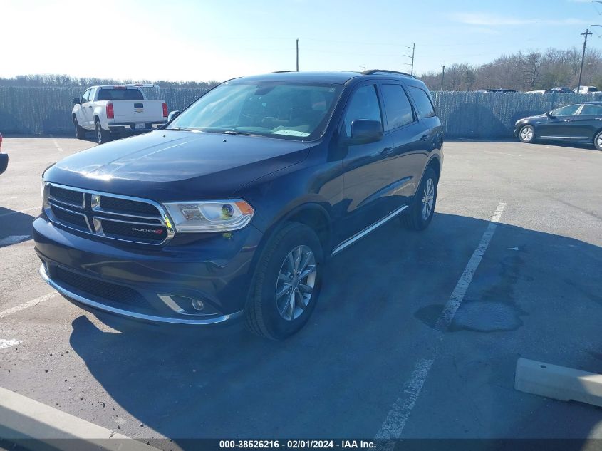 2017 DODGE DURANGO SXT - 1C4RDJAG7HC890620