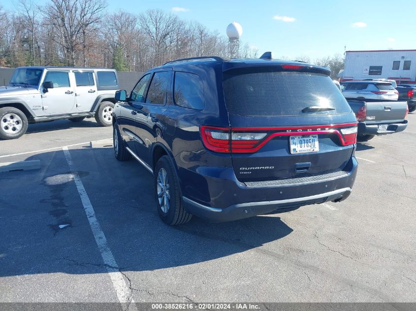 2017 DODGE DURANGO SXT - 1C4RDJAG7HC890620