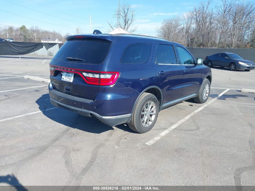 2017 DODGE DURANGO SXT - 1C4RDJAG7HC890620
