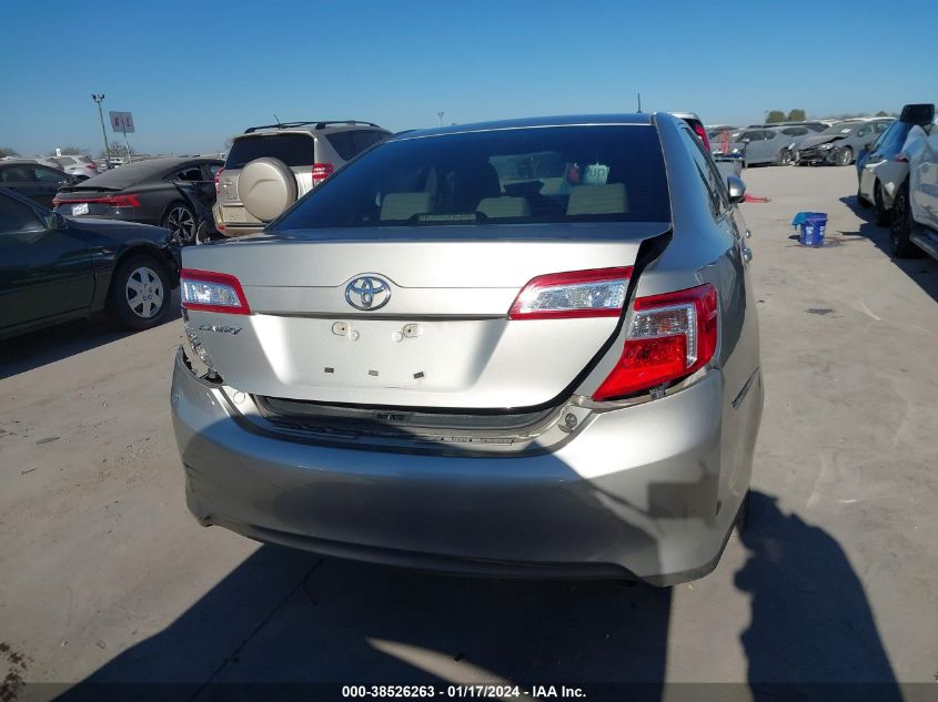 2013 TOYOTA CAMRY L - 4T4BF1FKXDR318696