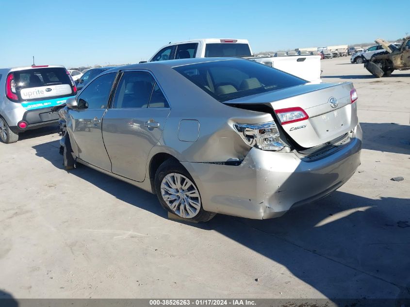 2013 TOYOTA CAMRY L - 4T4BF1FKXDR318696