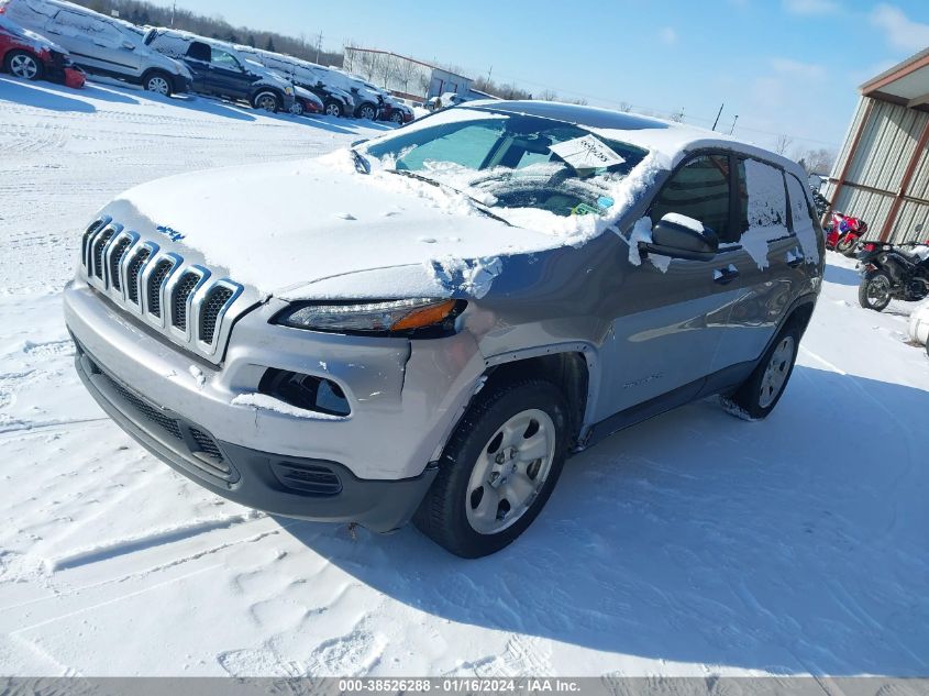 2017 JEEP CHEROKEE SPORT - 1C4PJLAB9HW650886
