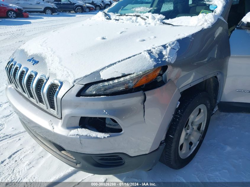 2017 JEEP CHEROKEE SPORT - 1C4PJLAB9HW650886