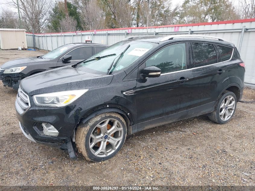 2017 FORD ESCAPE TITANIUM - 1FMCU9J94HUC76149