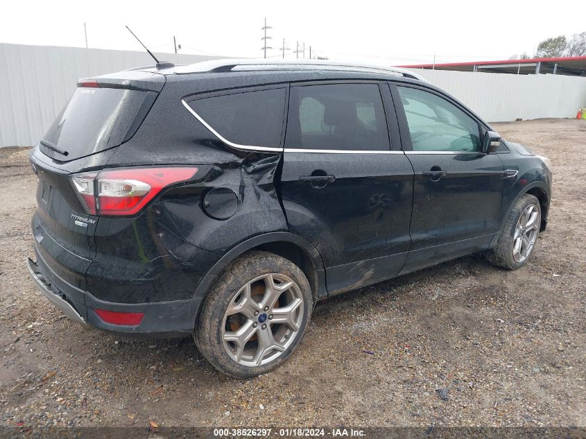 2017 FORD ESCAPE TITANIUM - 1FMCU9J94HUC76149